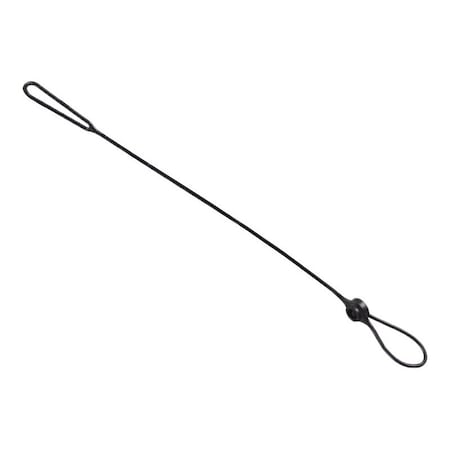 Heritage Industrial Snap Loop and Loop Lanyard, 11 in, 3/32 in Pin Dia., Nylon, Plain Coated TN1-093-11